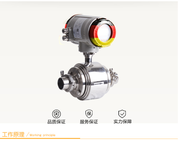 衛生型電磁流量計