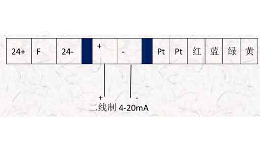 2 線制 4-20mA 輸出接法